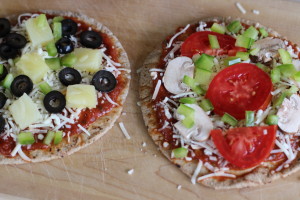 pita pizzas