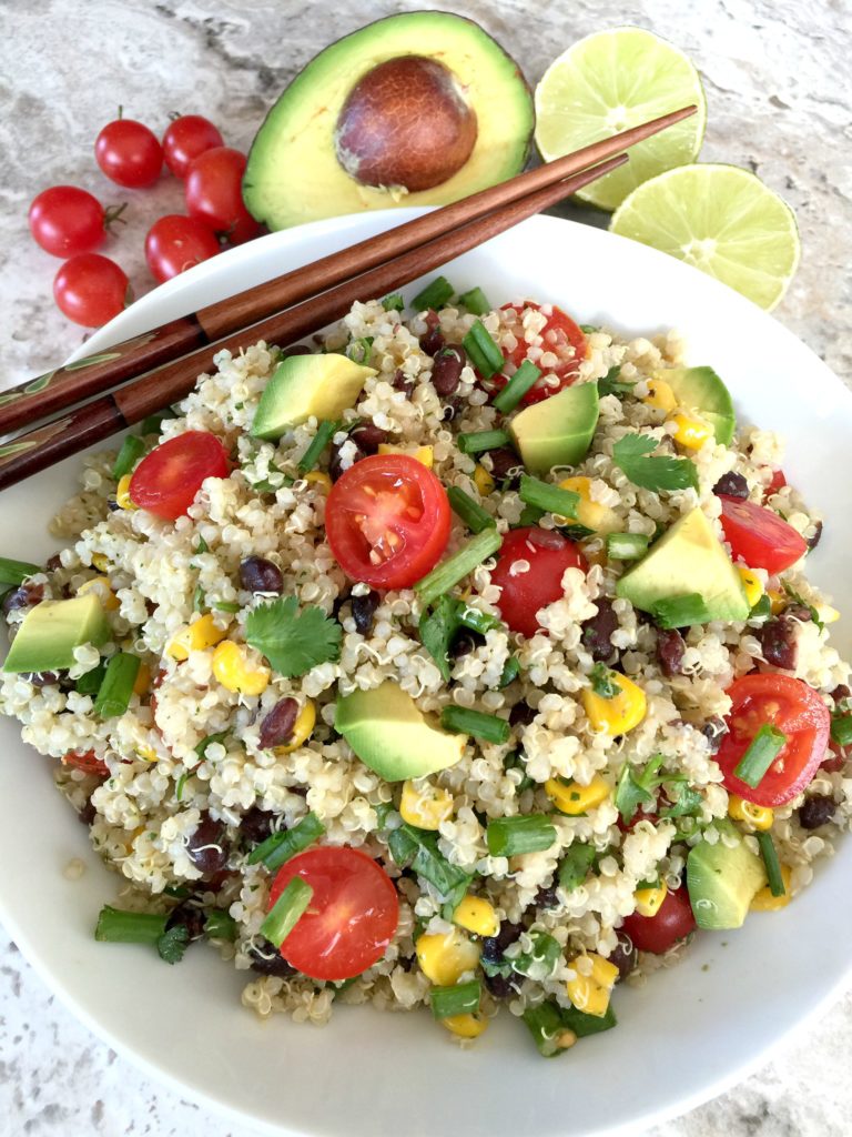 Quinoa Salad - Vegelicious Kitchen