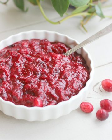 Cranberry Raspberry Compote