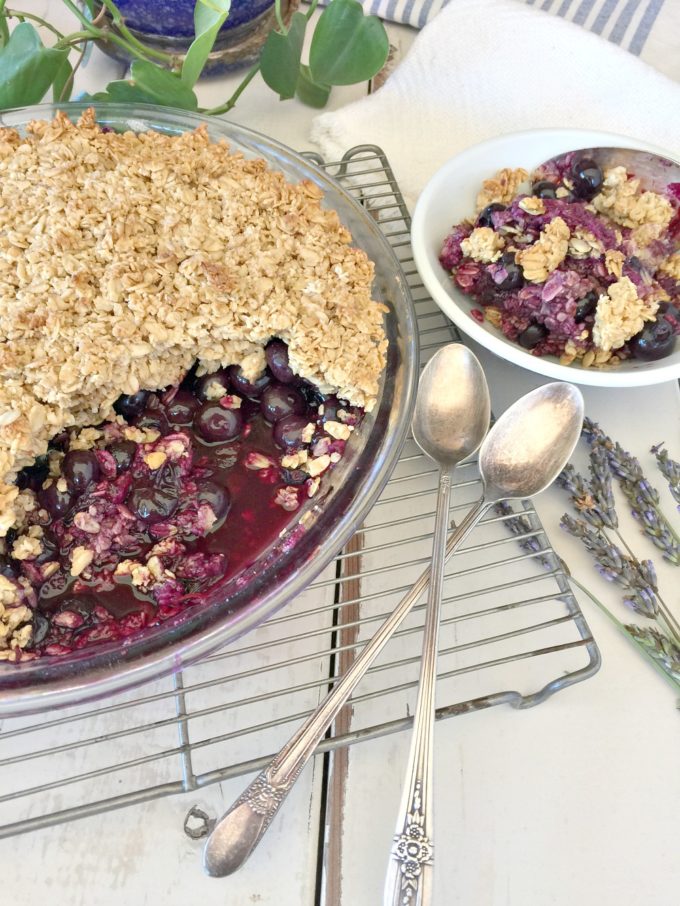 Blueberry Crumble