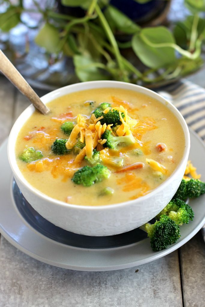 Creamy Broccoli Cheese Soup